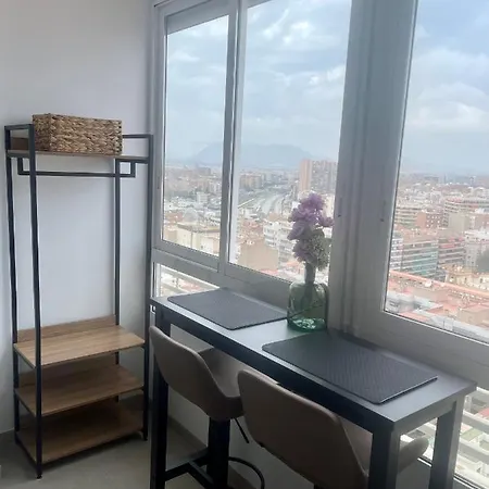 Sky Views Studio In City Centre Alicante Esterno foto